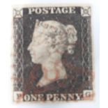 Penny Back, PG. Plate 3. Four clear margins. Plating detail provided by vendor