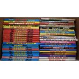 Forty-two Beano annuals and spin off compilations including some 1950's examples.