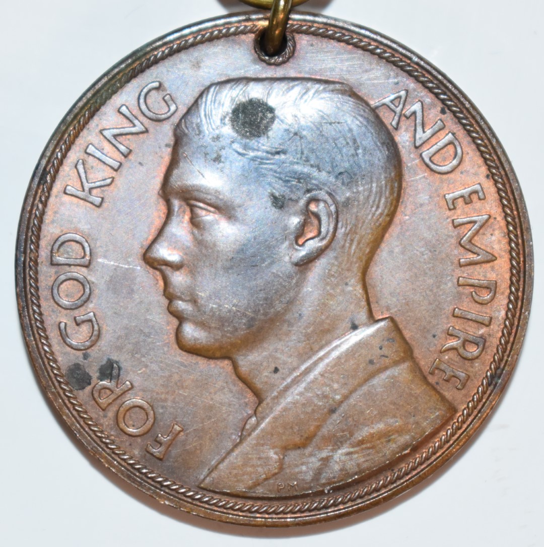 Six commemorative medals including 1937 Coronation of George VI and 1935 Silver Jubilee both - Image 7 of 8