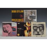 Bob Dylan - Thirty six singles, UK, USA and Australian issue including Leopard Skin EP, Love In Vain