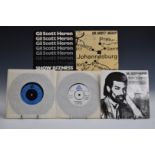 Gil Scott Heron - Five singles including Johannesburg (ARISTA 23), Hello Sunday / The Bottle (