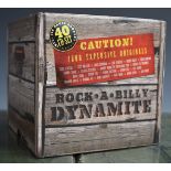 CDs - Rock-A-Billy Dynamite, 40 CD box set appears EX