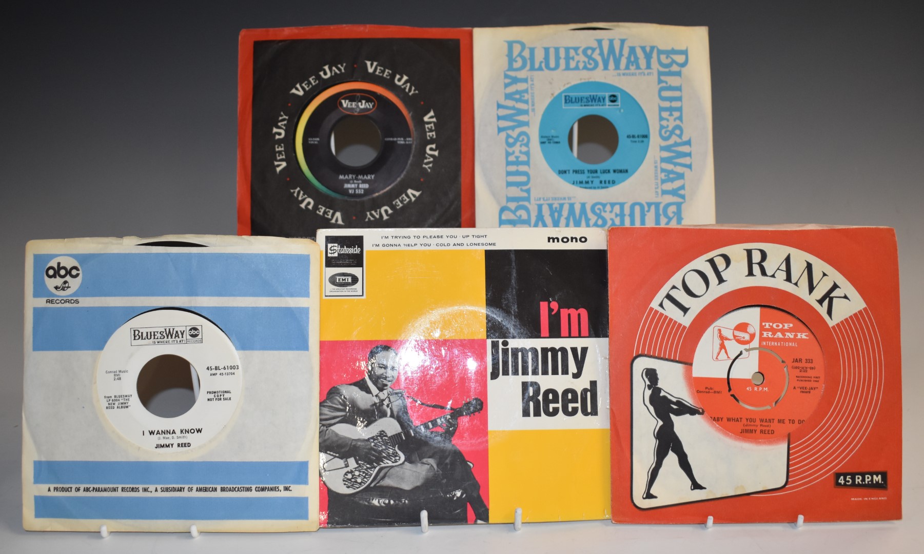 Jimmy Reed - Approximately 50 singles mostly USA issue