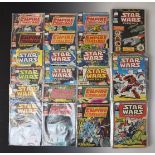 Over one hundred 'Star Wars Weekly' comics, later 'The Empire Strikes Back'.