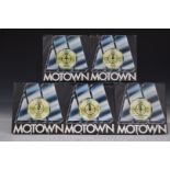 Motown - Approximately 110 blue and green labels singles including demos