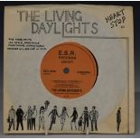 The Living Daylights - Heart Stop EP (ESR 3 S/79/CUS 523), record appears EX, slight staining to