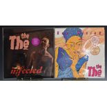 The The - Soul Mining (EPC 25525) stickered cover with twelve inch single and Infected (EPC 26770)