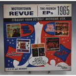 Motortown Revue - The French EPs 1965 box set, records, box etc appear EX