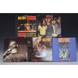 AC/DC - Eighteen singles mostly UK issue