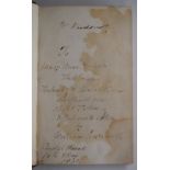 [RARE SIGNED WORDSWORTH] The Works of Charles Lamb printed for C. and J. Ollier 1818 volume 1 (of 2)