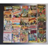 Fifty mainly Marvel and DC comics of various ages, titles include Iron Man, X-Men, Marvel Team up