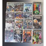 A complete set of ninety DC's 'Blackest Night' Green Lantern crossover series, bagged and boarded.