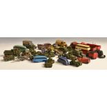 Over 30 Dinky and Dinky Supertoys mainly military diecast model vehicles including aeroplanes, Foden
