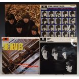 The Beatles - Please Please Me (ACS 3042 silver/black flipback), With The Beatles (PCS 3045 silver/