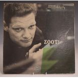 The Zoot Simms Quintet - Zoot (RLP 12-228) record appears EX, with some wear to cover