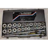 Three-quarter inch drive socket set