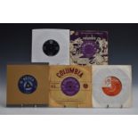 Approximately 350 singles mostly late 1950s early 1960s