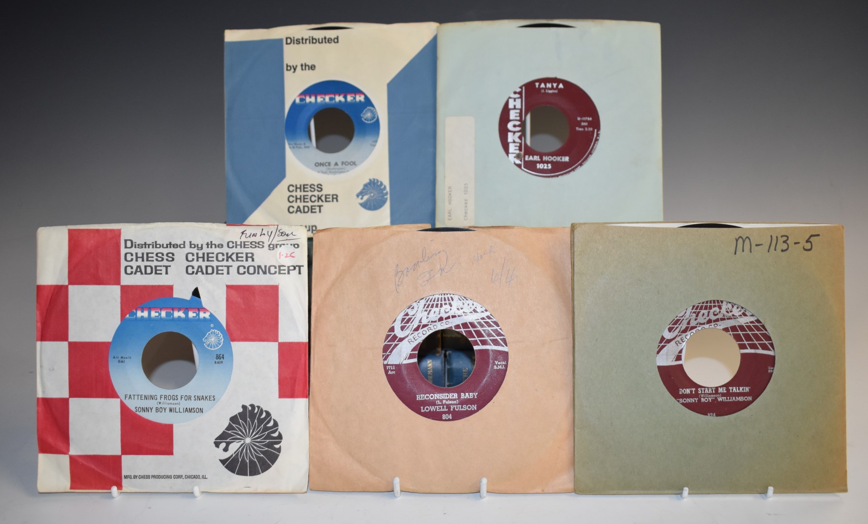 Checker - 29 Blues singles on Checker including Sonny Boy Williamson, Lowell Fulson, J.B Lenoir etc