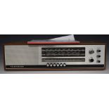 Telefunken Gavotte 1691 c1967 radio receiver, with information pack and description of restoration
