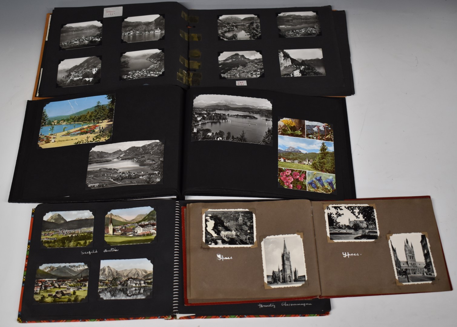 Four albums and approximately 250 loose foreign travel interest photographs and postcards to include - Image 3 of 3