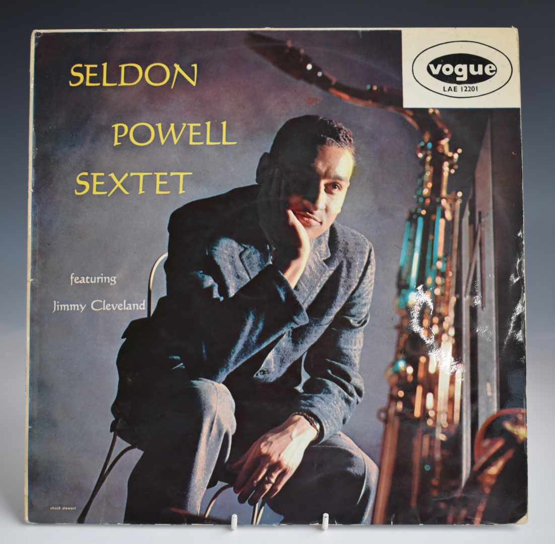 Seldon Powell Sextet - Seldon Powell Sextet (LAE12201) record appears EX with some wear to cover