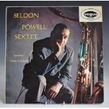 Seldon Powell Sextet - Seldon Powell Sextet (LAE12201) record appears EX with some wear to cover