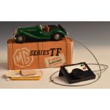 Victory Models MG TF Series battery operated model car, in original box.