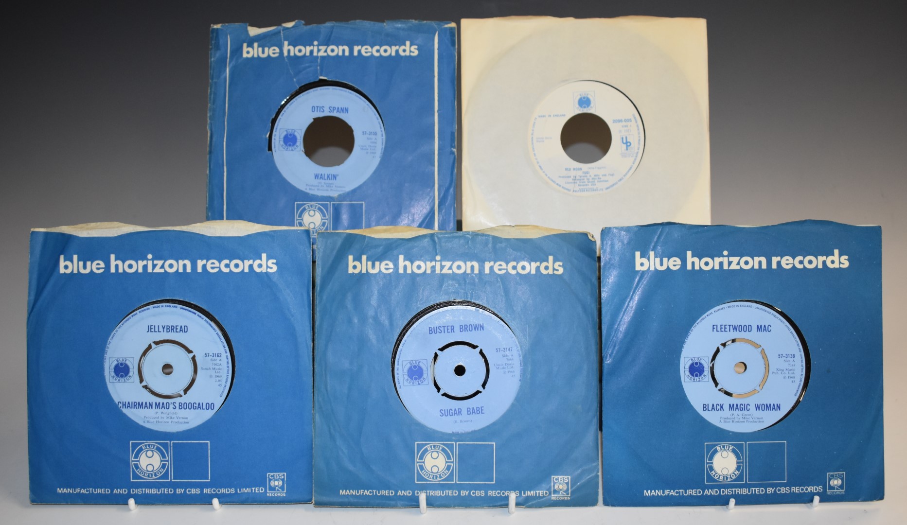Blue Horizon - 12 singles including Buster Brown, Fleetwood Mac, Jellybread, Otis Spann, Fugi and