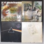 Pink Floyd - Seven albums including A Saucerful Of Secrets (SMC 74451), Ummagumma (no EMI), Dark