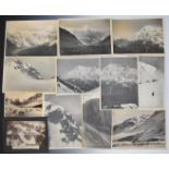 Theodore Howard Somervell, OBE, FRCS (British 1890-1975) a collection of 12 large format photographs