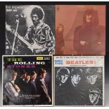 Approximately 40 albums including Soft Machine, Jimi Hendrix, Bob Dylan, Led Zeppelin, Davie