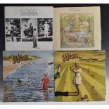 Genesis - Nursery Cryme (CAS 1052 pink scroll) and Foxtrot (CAS 1058 large hatter A1-B1) plus