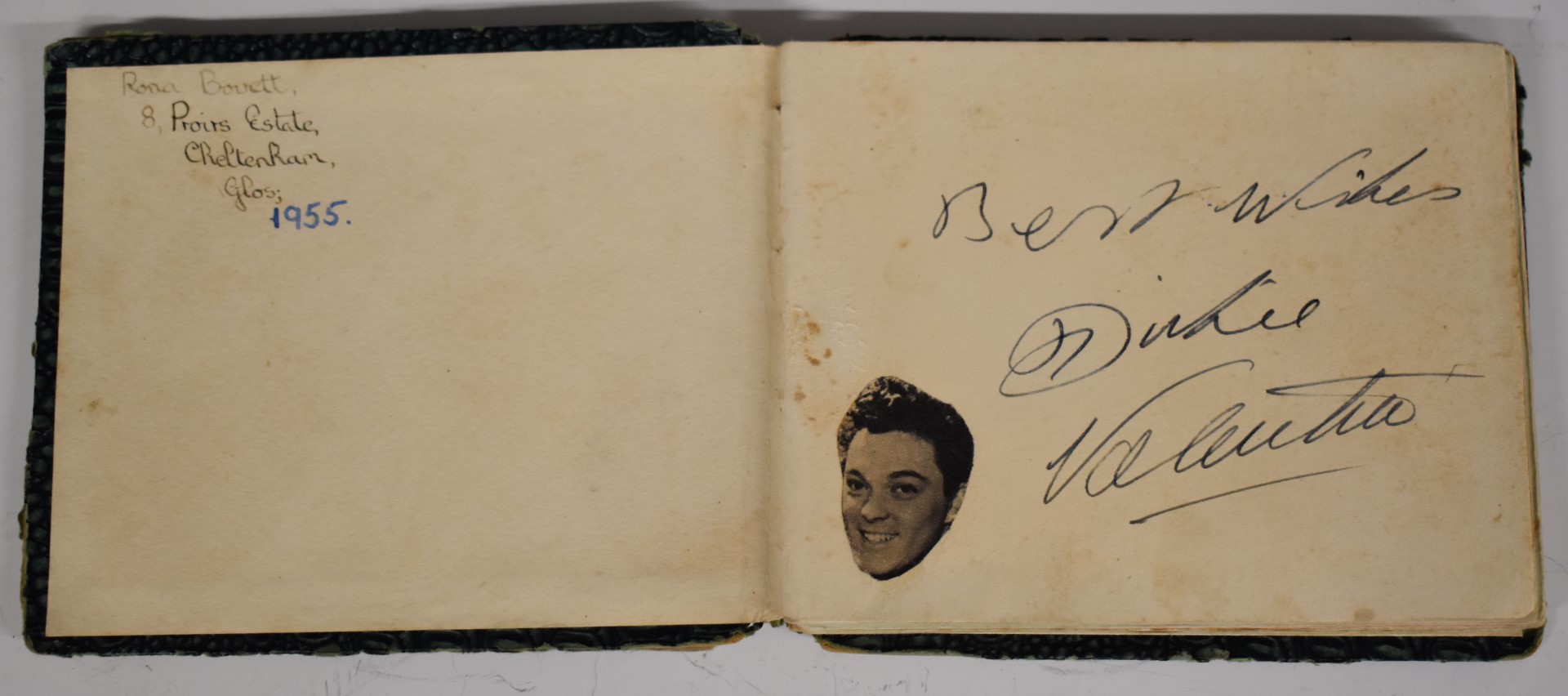 Autograph album containing a drawing and signature by Spike Milligan, other autographs include - Image 8 of 8