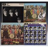 The Beatles - Sgt Pepper's Lonely Hearts Club Band (PCS 7027) YEX 737/738-1. Record and cover appear