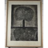 Kate Ponsonby (b1944 Suffolk) signed limited edition (2/6) study 'Tree', signed and dated 68 lower