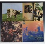 Pink Floyd - Ten albums including More, Obscured By Clouds, Ummagumma, Atom Heart Mother, Meddle,
