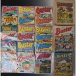 A collection of of Buster comics 1960's onwards.