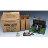 SEL Major 1550 twin cylinder live steam stationary engine, in original box.