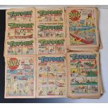 Over seventy issues of Buzz and Topper Comics