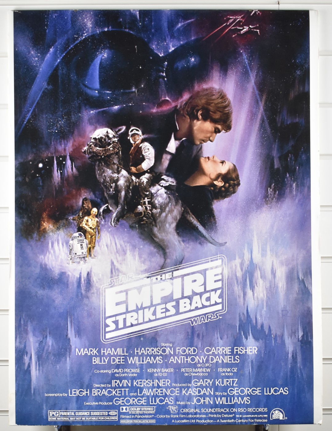 Three framed film posters for Star Wars Empire Strikes Back, Forbidden Planet and The Day The - Image 4 of 7