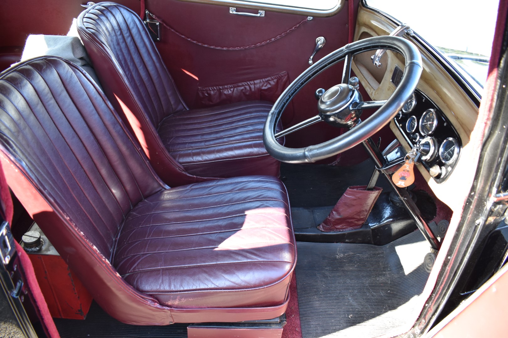 1938 Austin Seven Ruby, registration number EAF 904, with continuation 1964 buff logbook and V5c, - Image 10 of 24