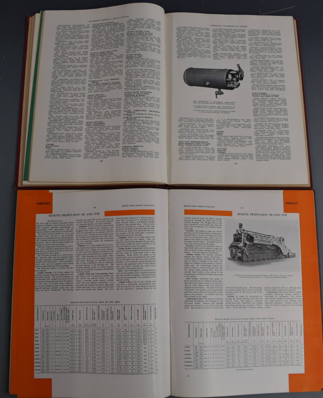 British Diesel Engine Catalogue 1961 fifth edition, showing installation and details of many - Image 3 of 3