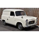 1960 Ford Thames 300E van, Gloucestershire non transferable registration number 2010AD, with V5c,