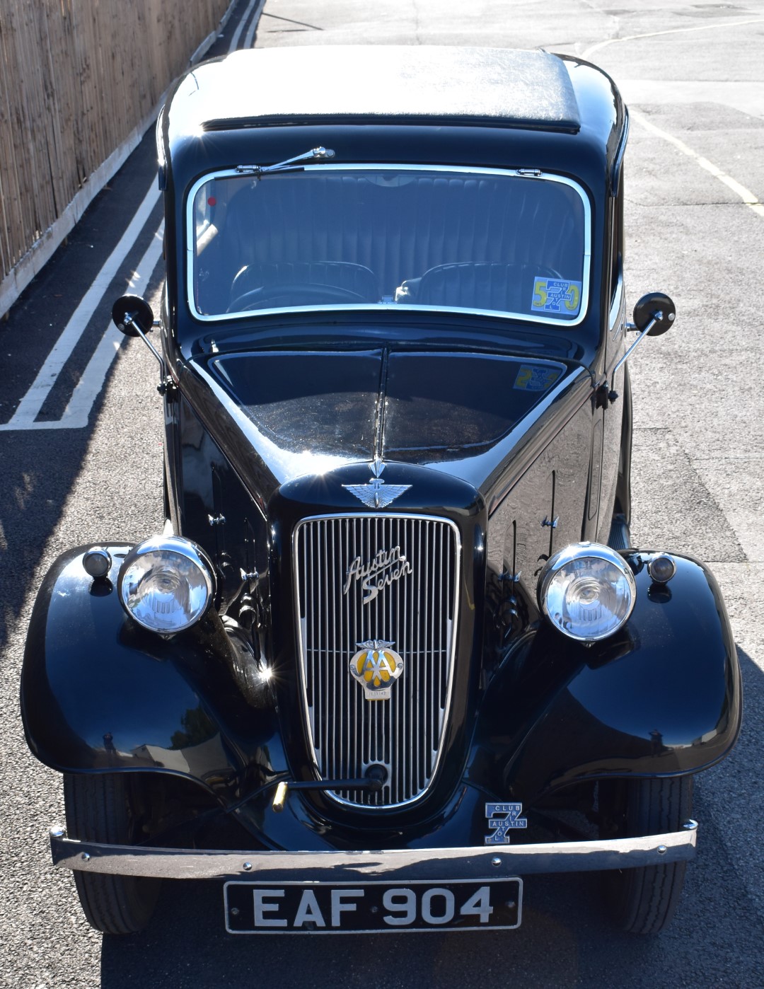 1938 Austin Seven Ruby, registration number EAF 904, with continuation 1964 buff logbook and V5c, - Image 6 of 24