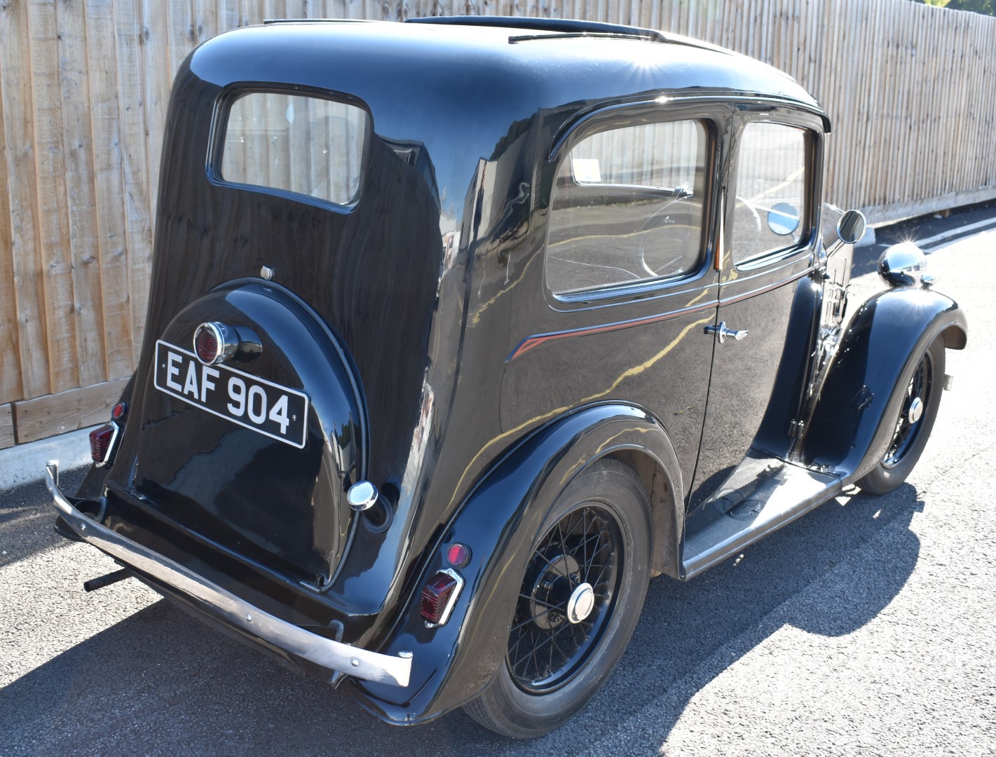 1938 Austin Seven Ruby, registration number EAF 904, with continuation 1964 buff logbook and V5c, - Image 17 of 24