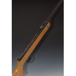 BSA Meteor .177 air rifle with semi-pistol grip and adjustable sights, serial number NA10199.