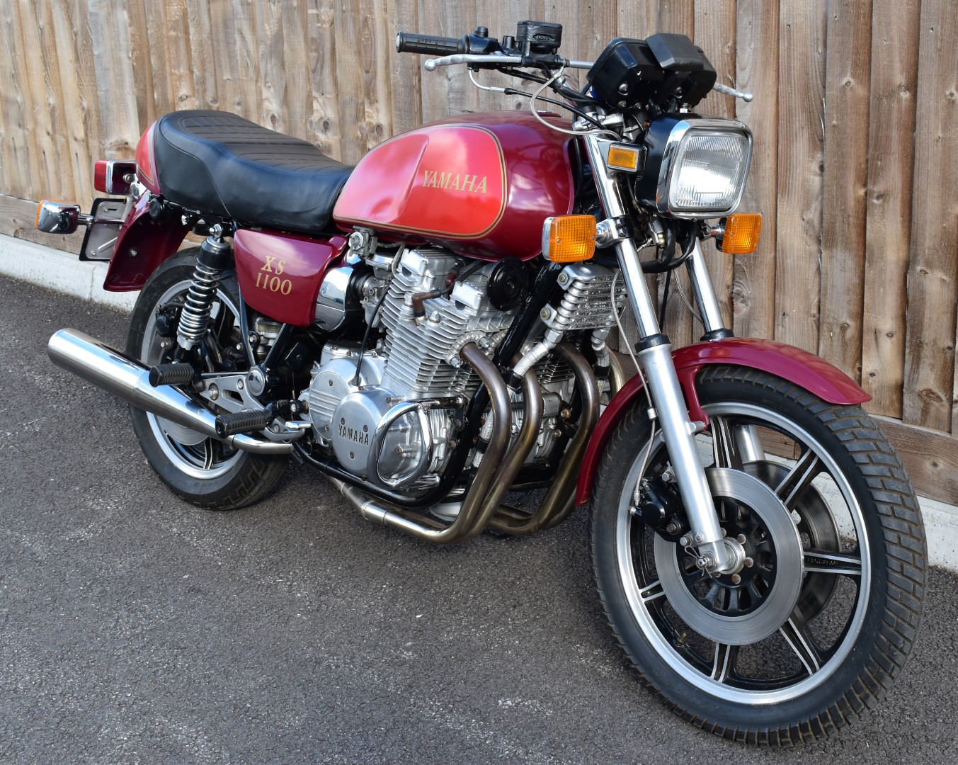 1980 Yamaha XS1100 motorbike registration NGS 439V, with V5c, used by the vendor for continental - Image 9 of 17