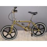 1984 Raleigh Super Tuff Burner BMX bicycle, with original Tuffwheel II wheels and Aeroyal saddle,