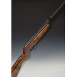 Webley Mark 3 .22 under-lever air rifle with semi-pistol grip, reeded forend and adjustable