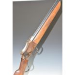 W W Greener Greener's GP Gun Martini action 12 bore single barrelled shotgun with chequered grip and